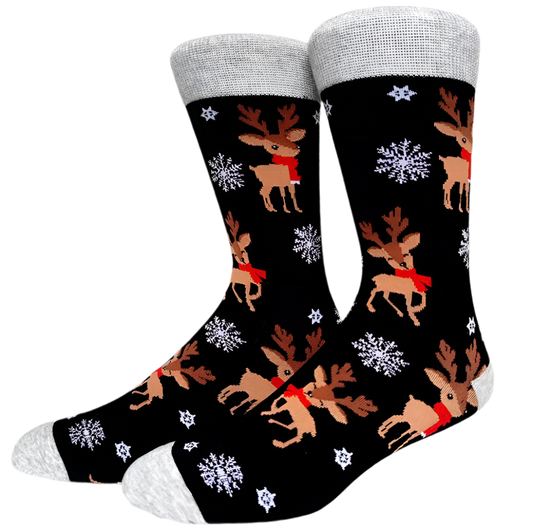 chaussettes rennes de noel mrcol
