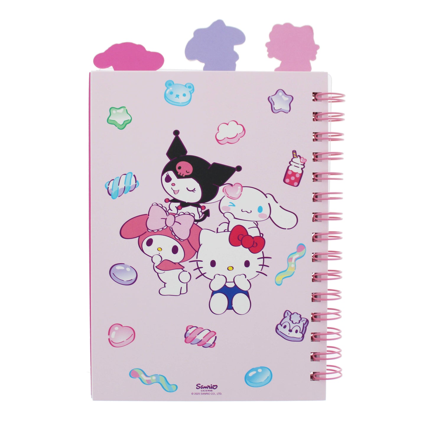 Hello Kitty Glitter Notebook - Sweets
