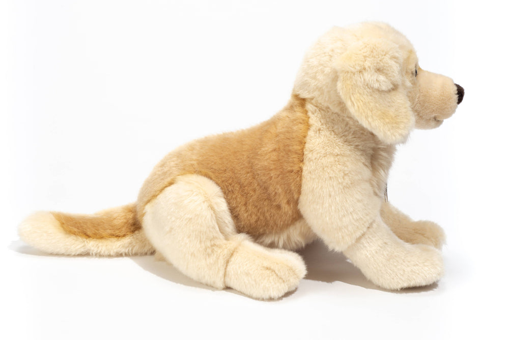 Zittende Golden Retriever Knuffel – 30 cm