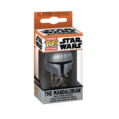 Pop! Keychain The Mandalorian avec Darksaber