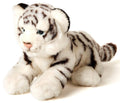 Peluche Bébé Tigre Blanc Assis