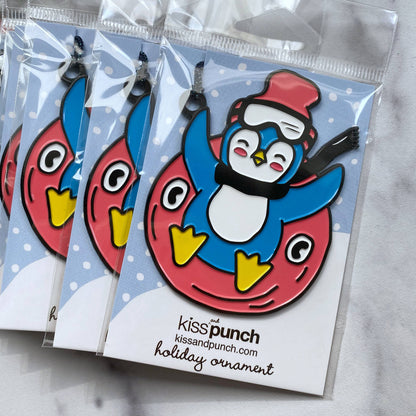Hangende decoratie Pinguïn op ski's