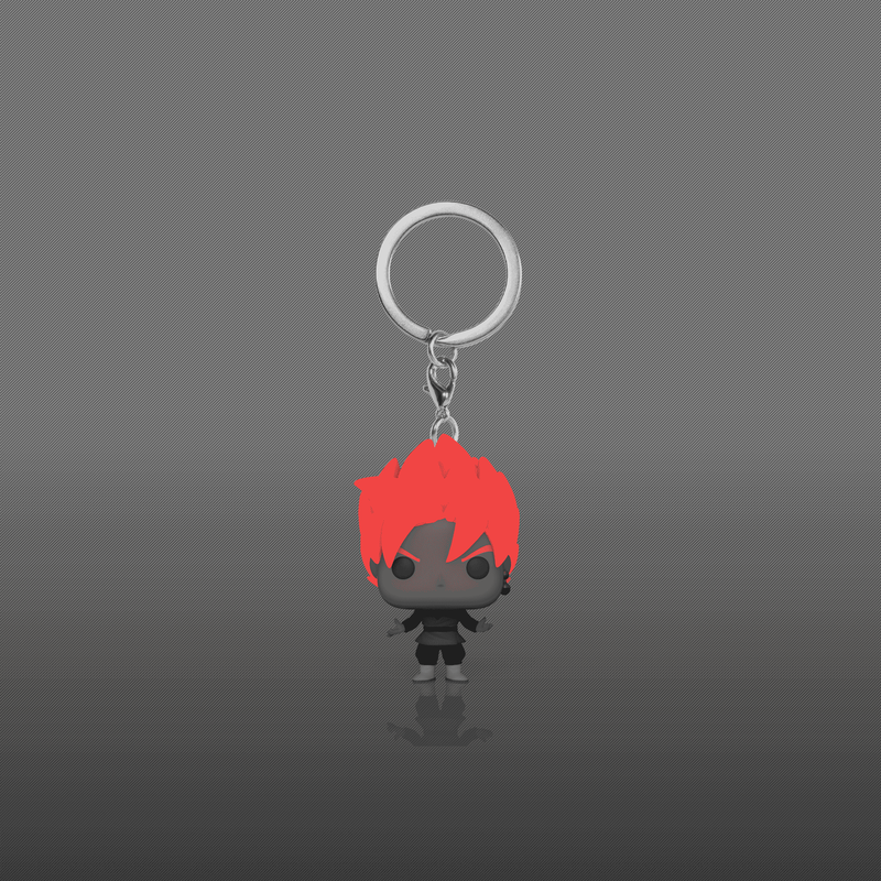 Pop! Keychain Super Saiyan Rosé Goku Black (Glow)