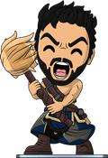 Figurine Barbarian Bodger