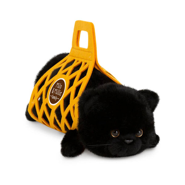 Peluche de Milo & Millie, Milo le Chat Noir (35 cm)-0+
