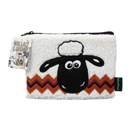 Wallace &amp; Gromit Plush Pouch - Shaun
