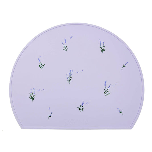Silicone Placemat Set - Lavender - Purple