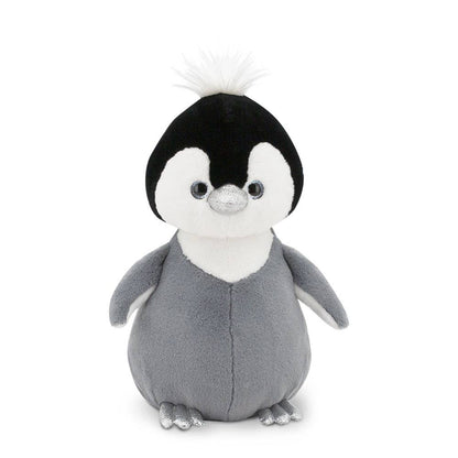 Fluffy the Grey Penguin Plush Toy - 22 cm - Suitable from 0 months