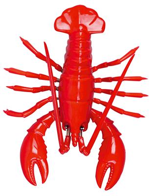 Cuisine & STYLE: AIMANT GIGOTANT 'HOMARD' 12,5x3,5x9cm, en métal