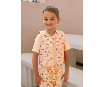 Gilet flottant d'apprentissage Animaux sauvages 2 à 3 ans