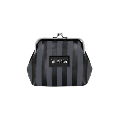 Mercredi Original-Porte-monnaie Retro Maxi, Noir