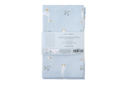 Bramble Farm Duck Illustrated Tea Towel