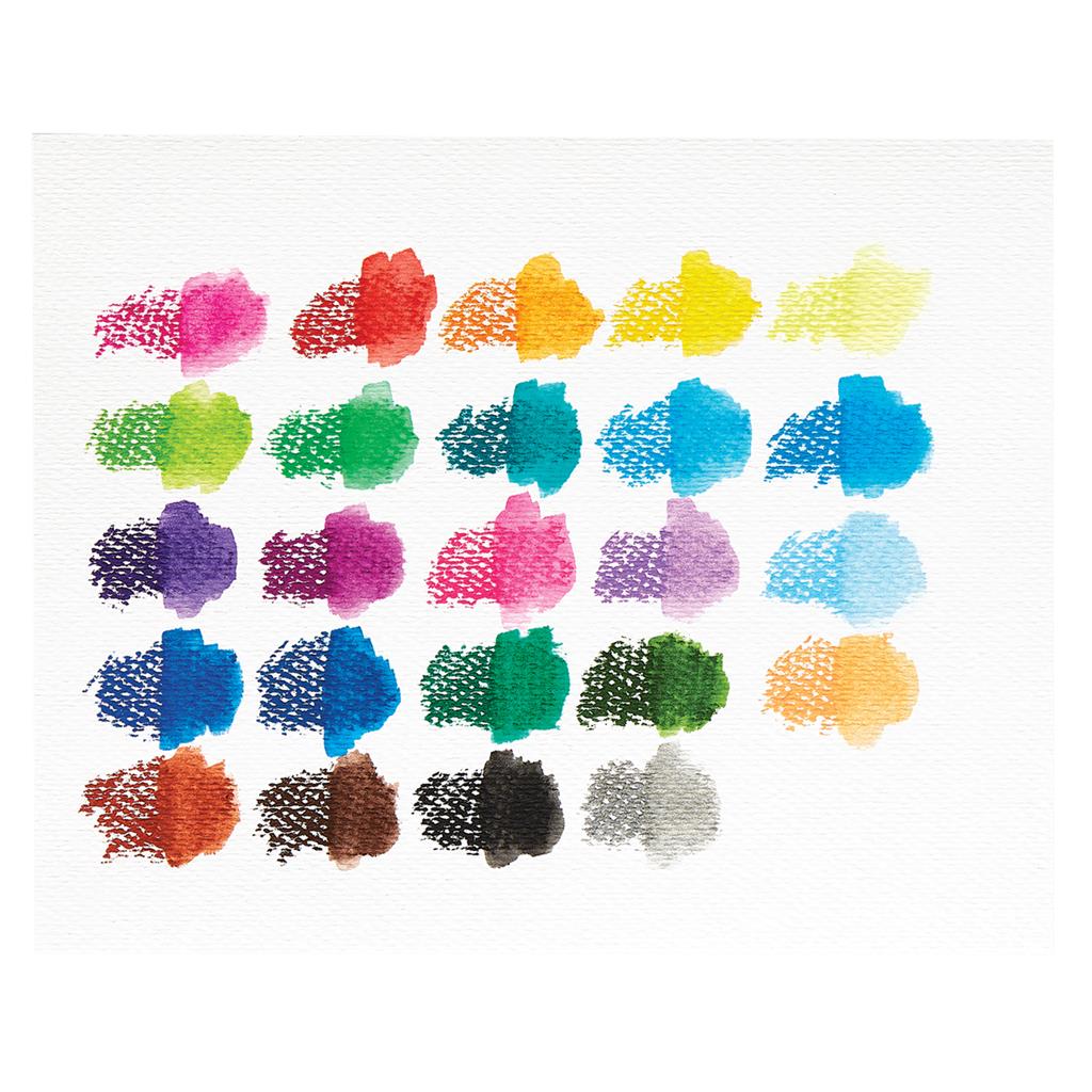 Gel Pen Set - 24 Pencils and 1 Brush