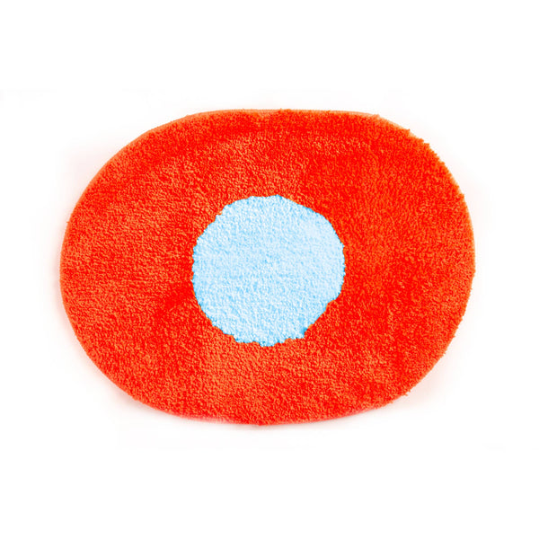 Tapis de Bain Orange Raba Helio Ferretti Vue 1