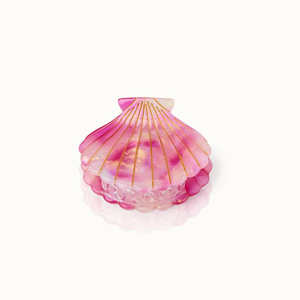 Pince à cheveux Coquillage rose