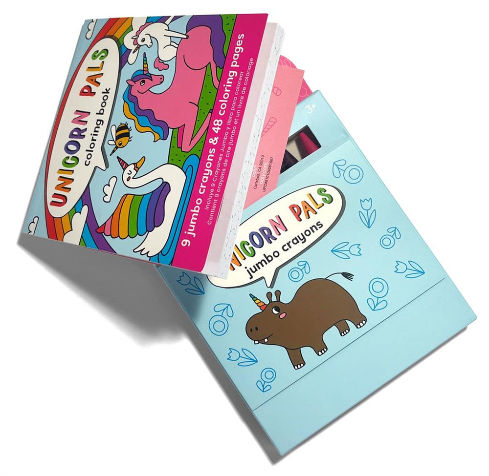 Kleurset met boek en kleurpotloden