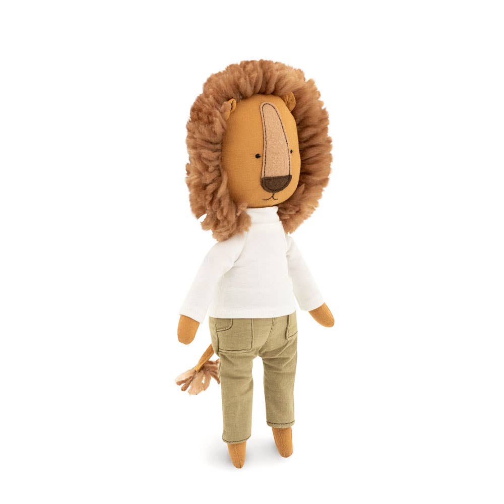 Peluche en Coton, Cotti Motti, Simon le Lion (30cm)-0+