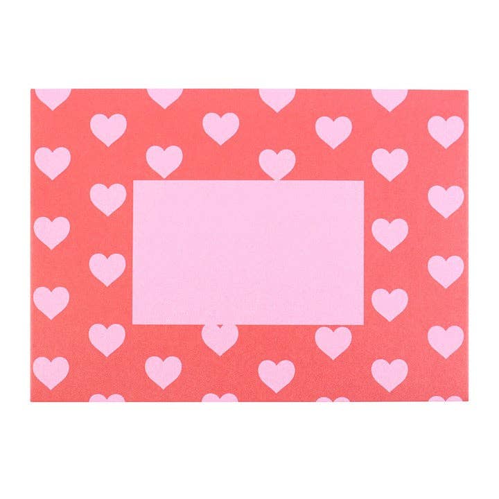 Collier Cœur en Émail Meilleure Amie Carte de Vœux de la Saint-Valentin