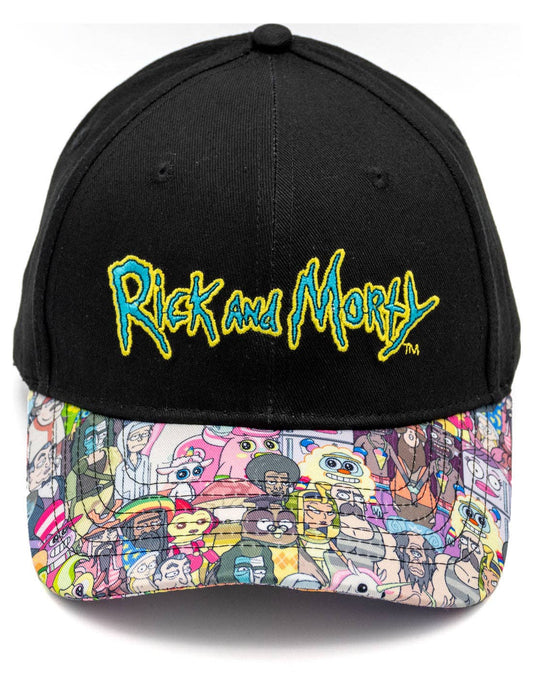 casquette rick et morty logo cotton division