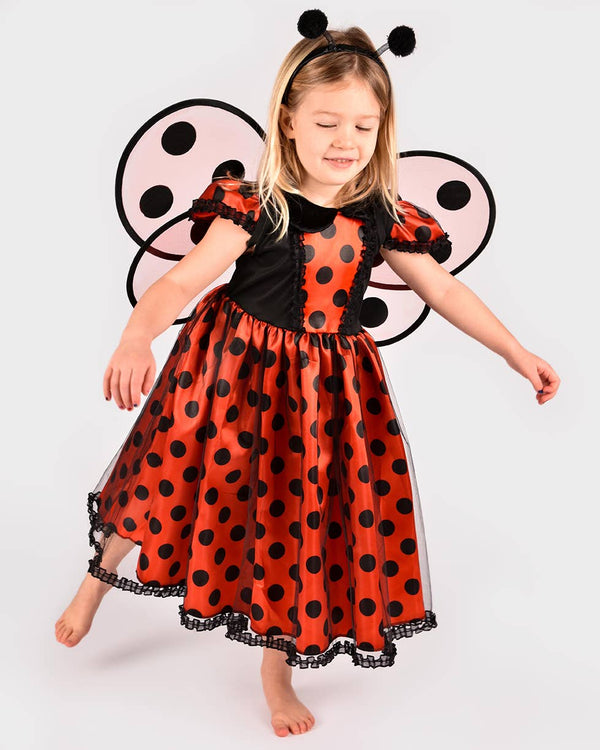 Robe Ladybug W. Acc. 110-116 Cl 4-6 ans