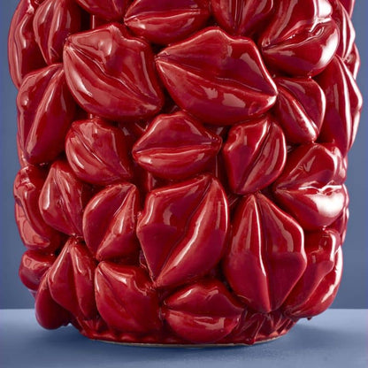 Red Lips Vase
