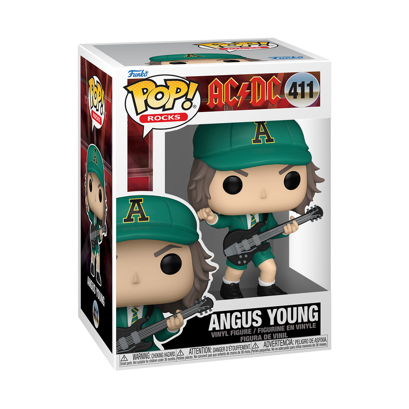 Pop! Angus Young in green outfit 