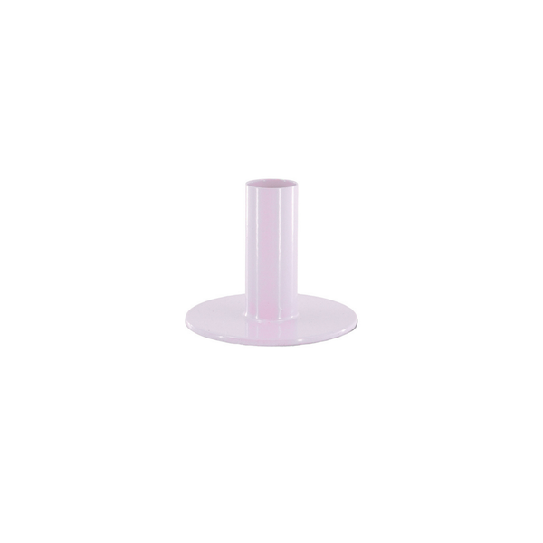 Bougeoir - Basique - Métal - Lila - 8x8x6,5cm
