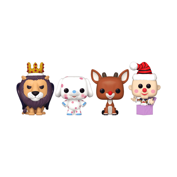 Funko Pocket Pop! Holiday Rudolph the Red-Nosed Reindeer 4-Pack