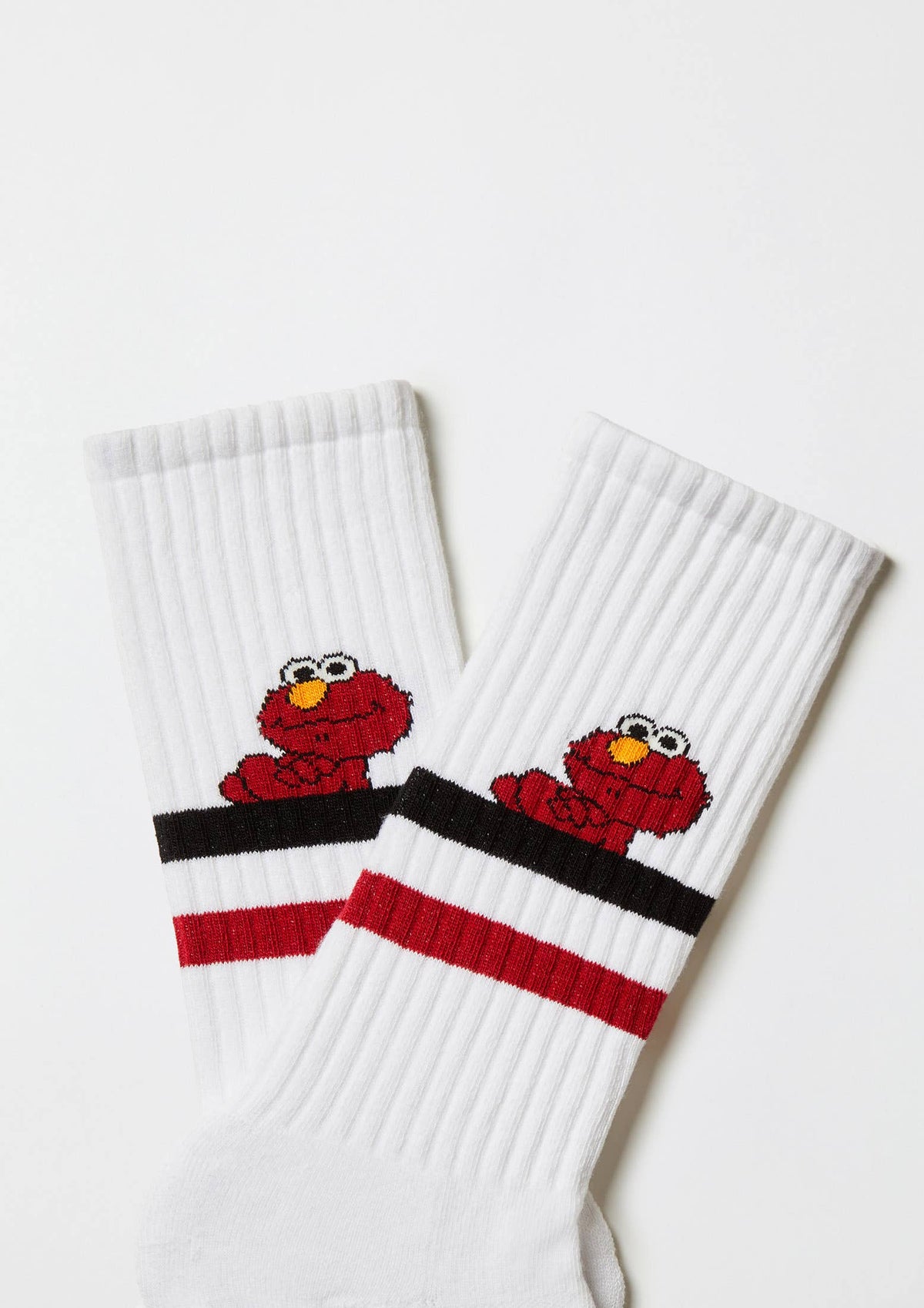 Chaussettes de sport BeSesameStreet Elmo Blanc