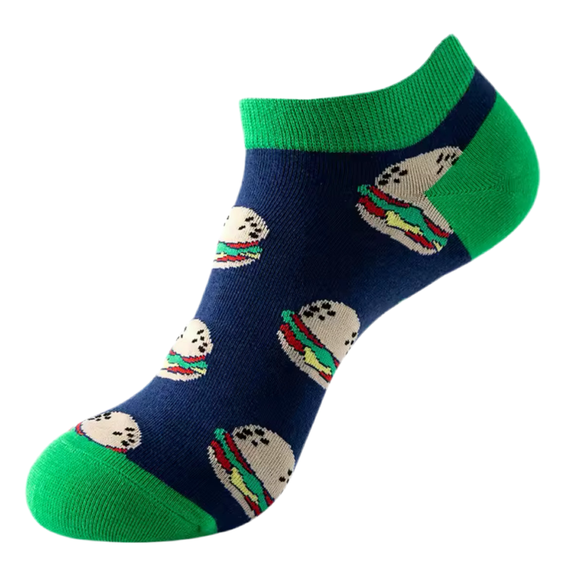 chaussettes courtes burgers mrcol