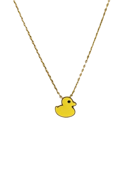 Collier Canard Jaune