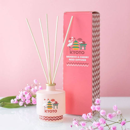 Diffuseur à roseaux Kyoto — Bambou & Fleur de cerisier