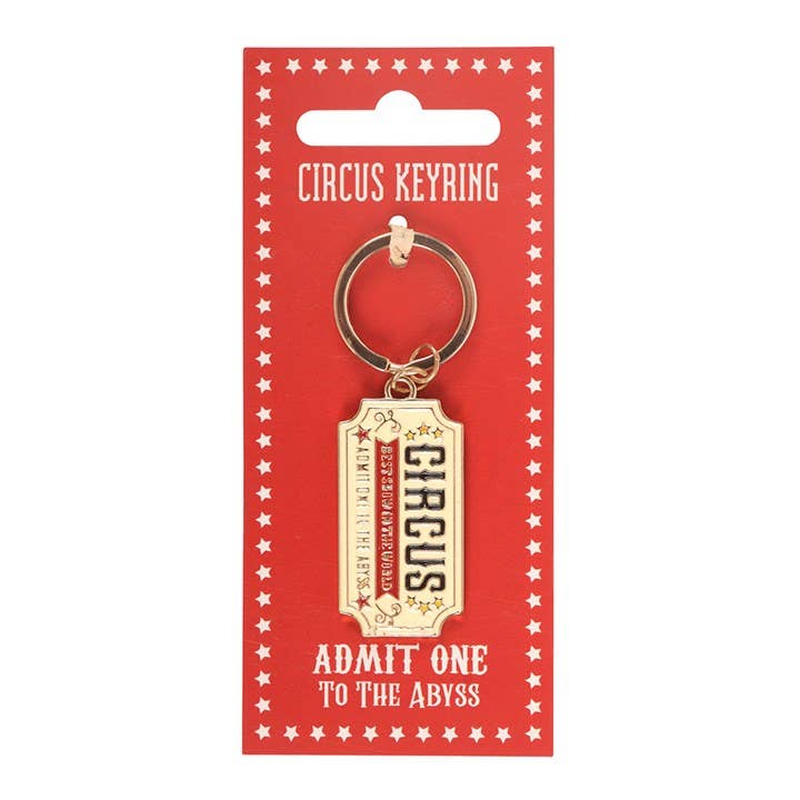 Porte-clés Billet de Cirque