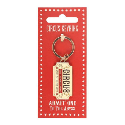 Porte-clés Billet de Cirque