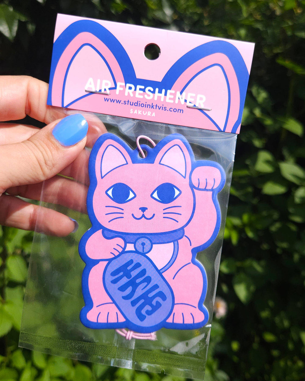 Lucky Cat luchtverfrisser – Sakura geur