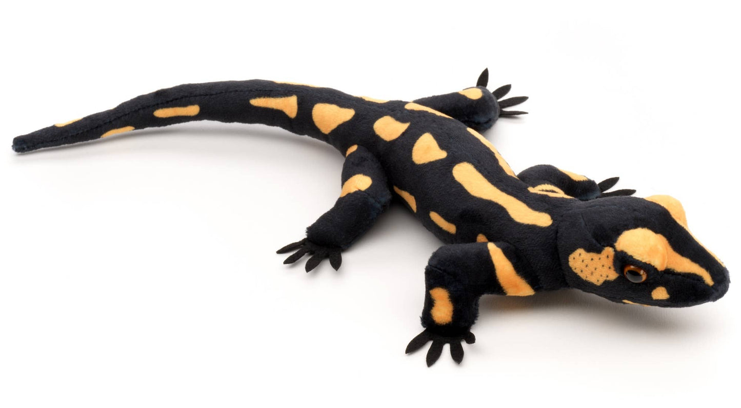 Peluche Salamandre tachetée