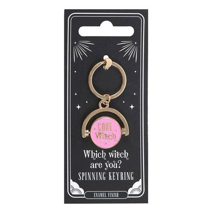 What Kind of Witch Are You? Spinning Keychain