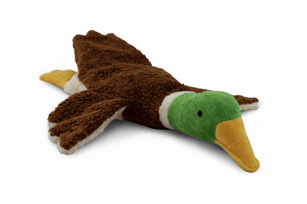 Pluche speelgoed van een wilde eend (Drake Mallard Duck)
