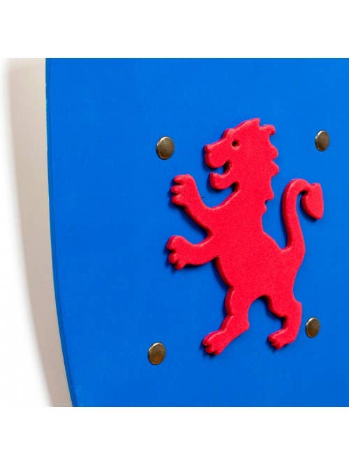 Bouclier Kamelot Bleu avec Lion S
