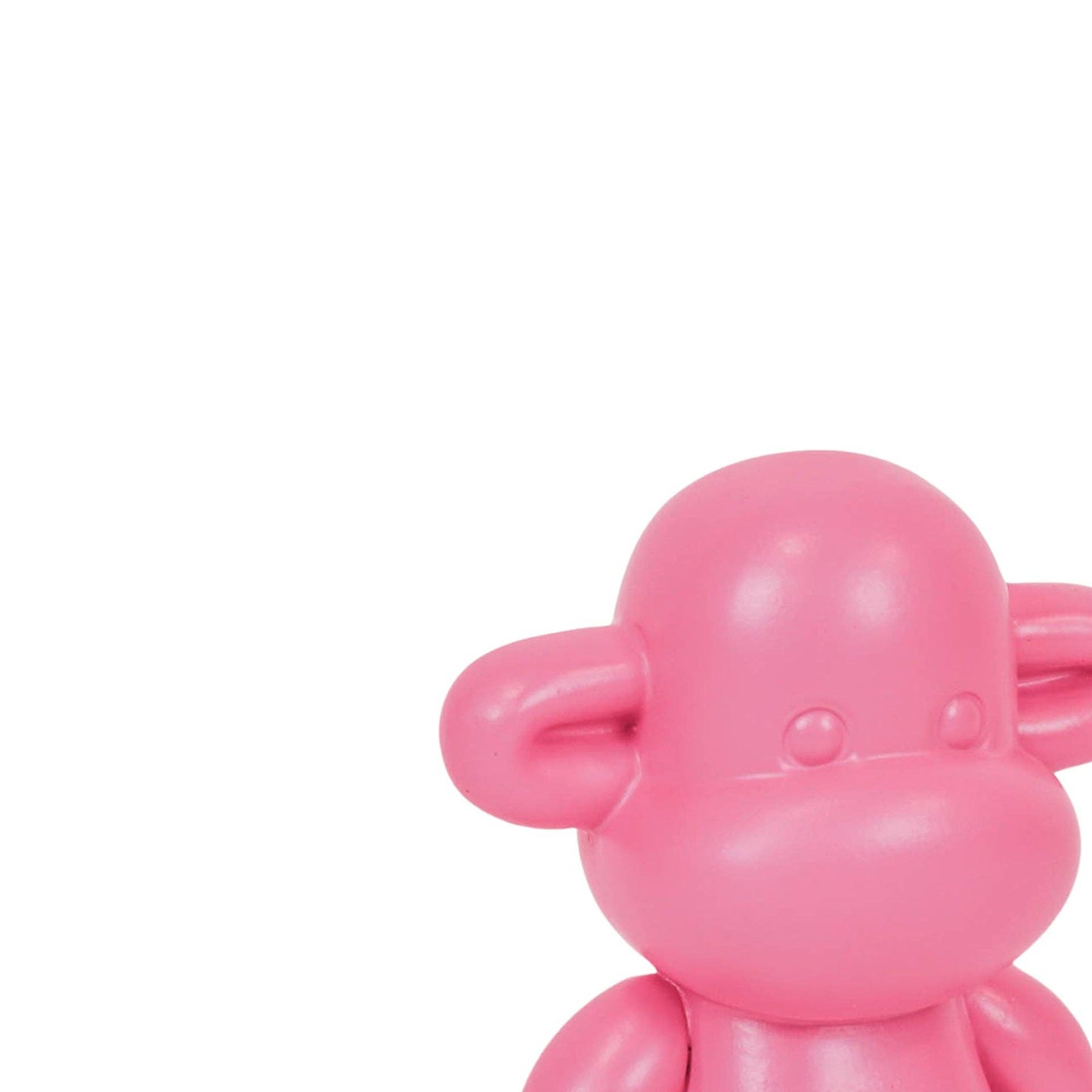 Decoratie - Apenbeeldje 'De Legende' - Hars - Roze - 33x21x50cm