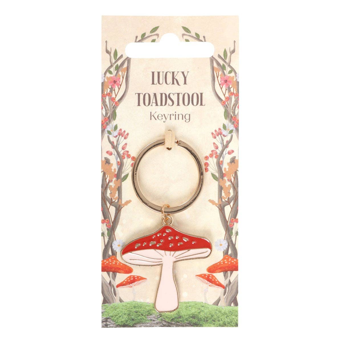 Porte-clés Champignon « Lucky Toadstool »