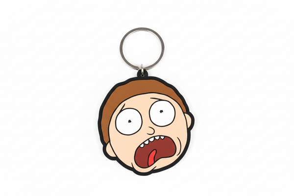Rick and Morty sleutelhanger - Doodsbange Morty