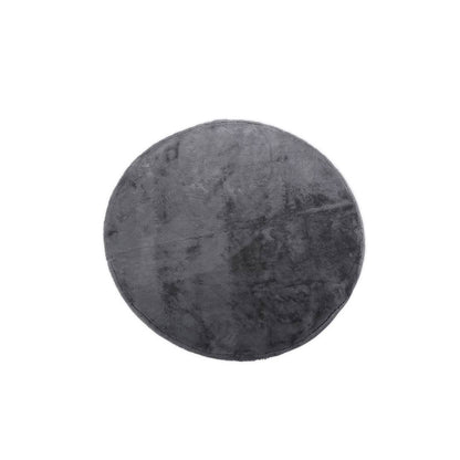 Round Grey Koala Rug