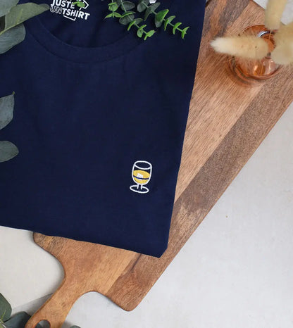 Embroidered T-shirt - Pastis