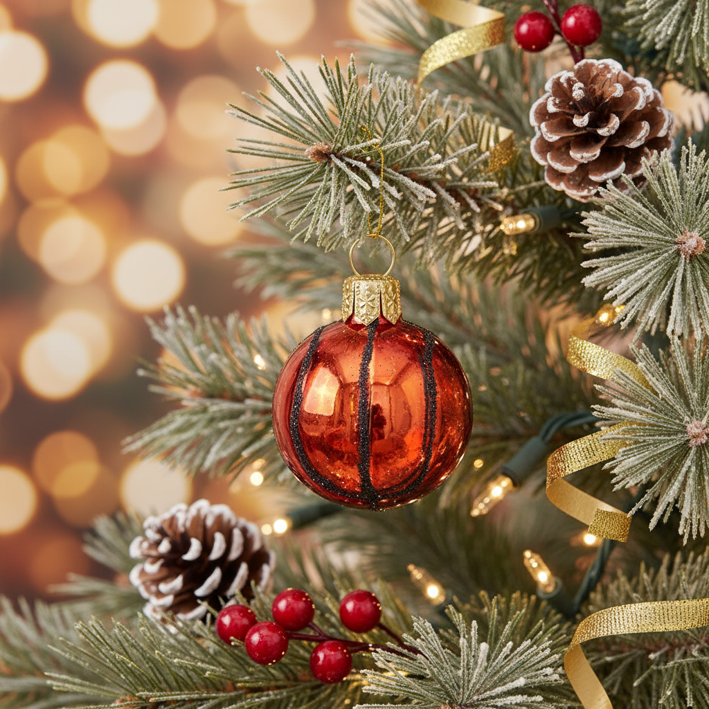 Boule de Noël Basketball XS