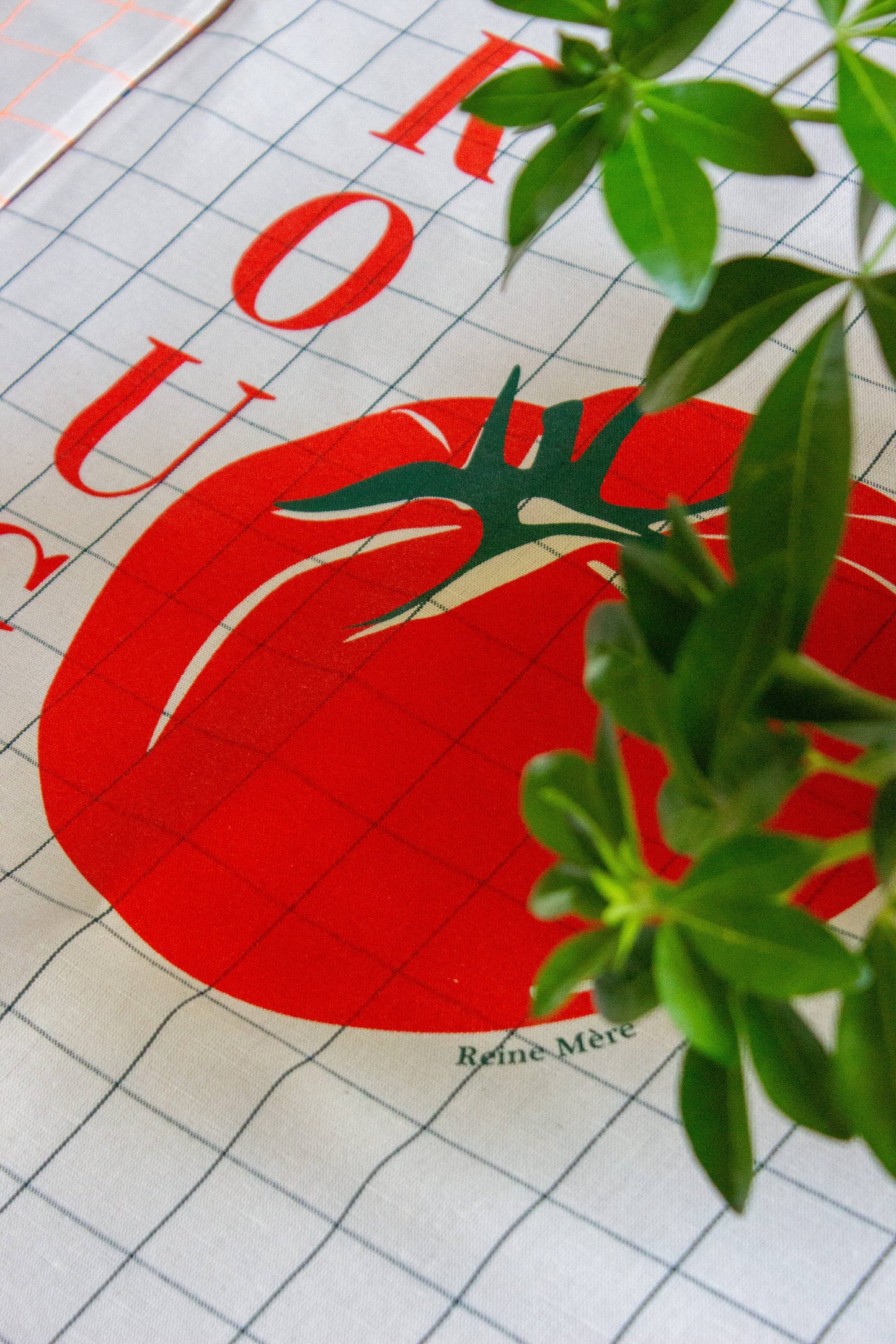 Red Tomato Tea Towel