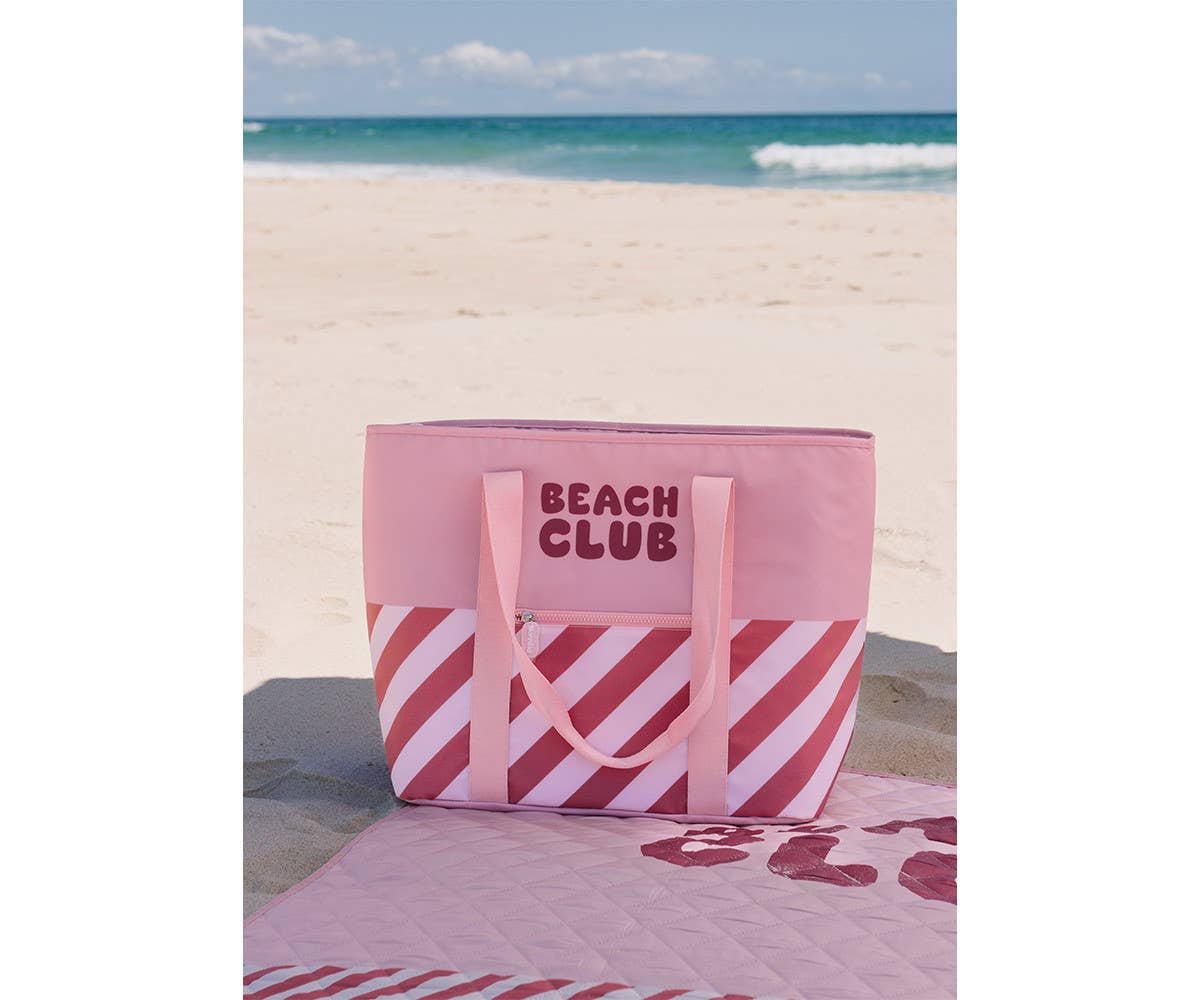 Sac cabas isotherme Rayures Bloom & Blush