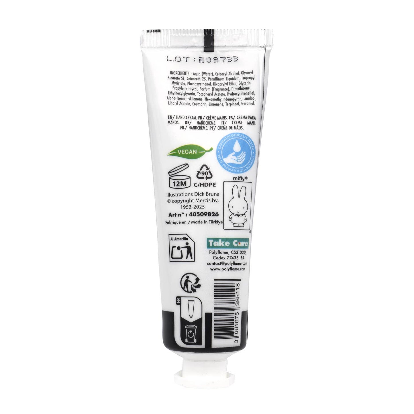 Miffy Konijn Handcrème 30 ml