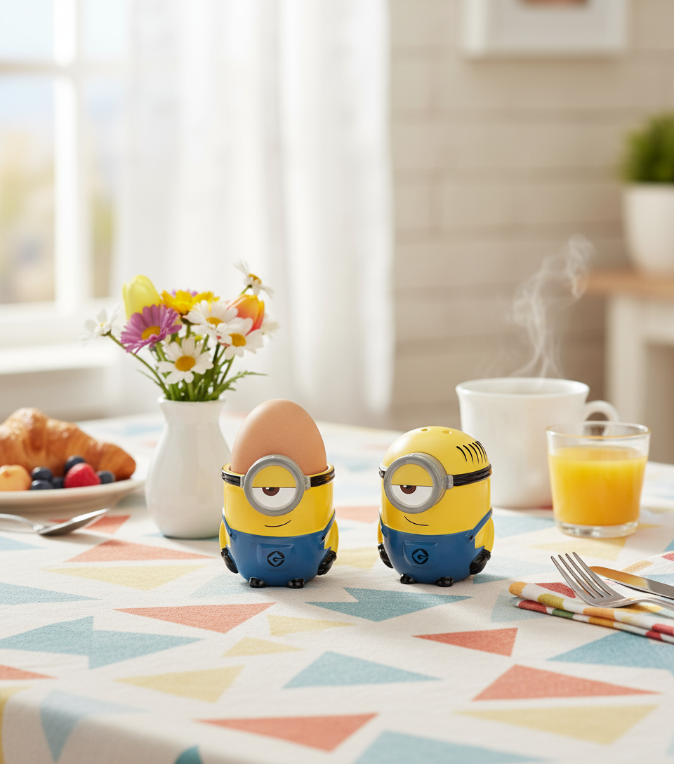 Coquetier et Salière Minions