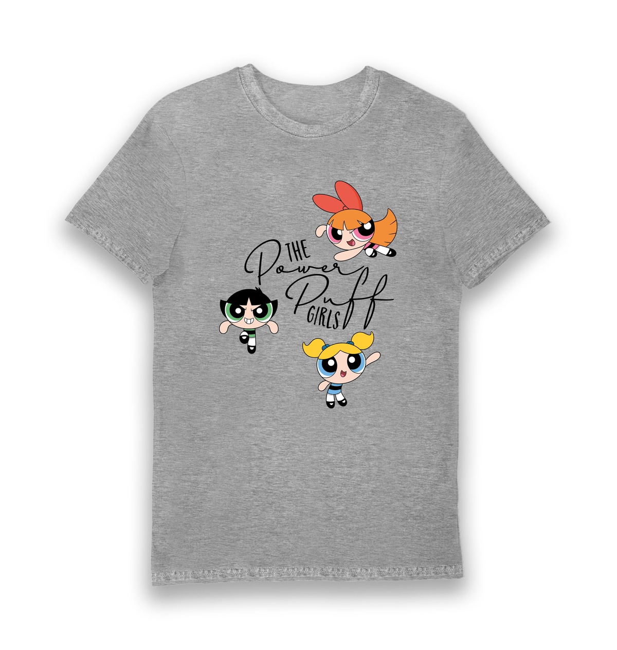 T-shirt adulte Powerpuff Girls multi-personnages